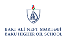 Baku Higher Oil School (BHOS) logo